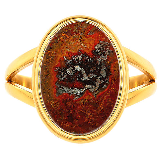 Rare Cady Mountain Agate Ring size-6 RM-1008 TR01715
