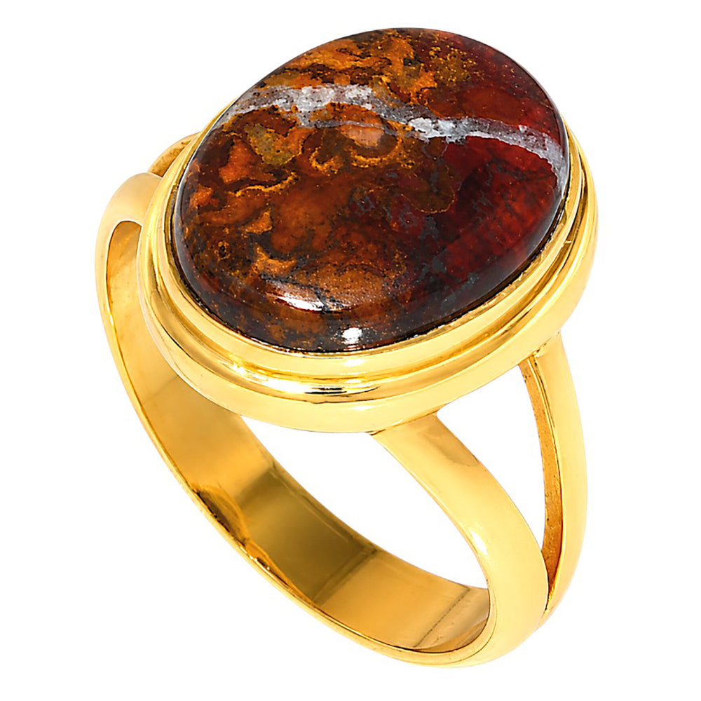 Rare Cady Mountain Agate Ring size-7 RM-1008 TR01717