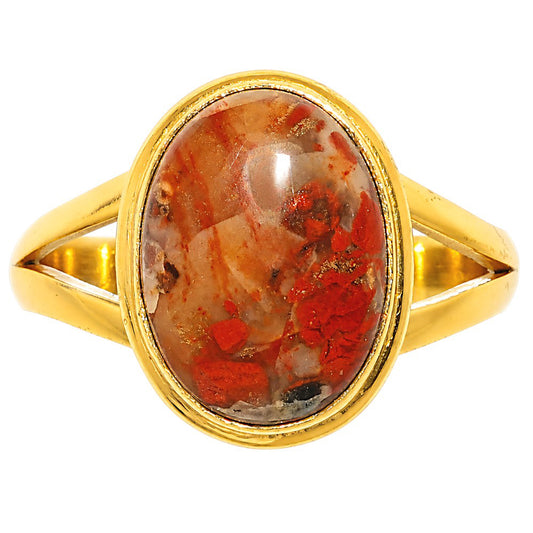 Rare Cady Mountain Agate Ring size-10 RM-1008 TR01723