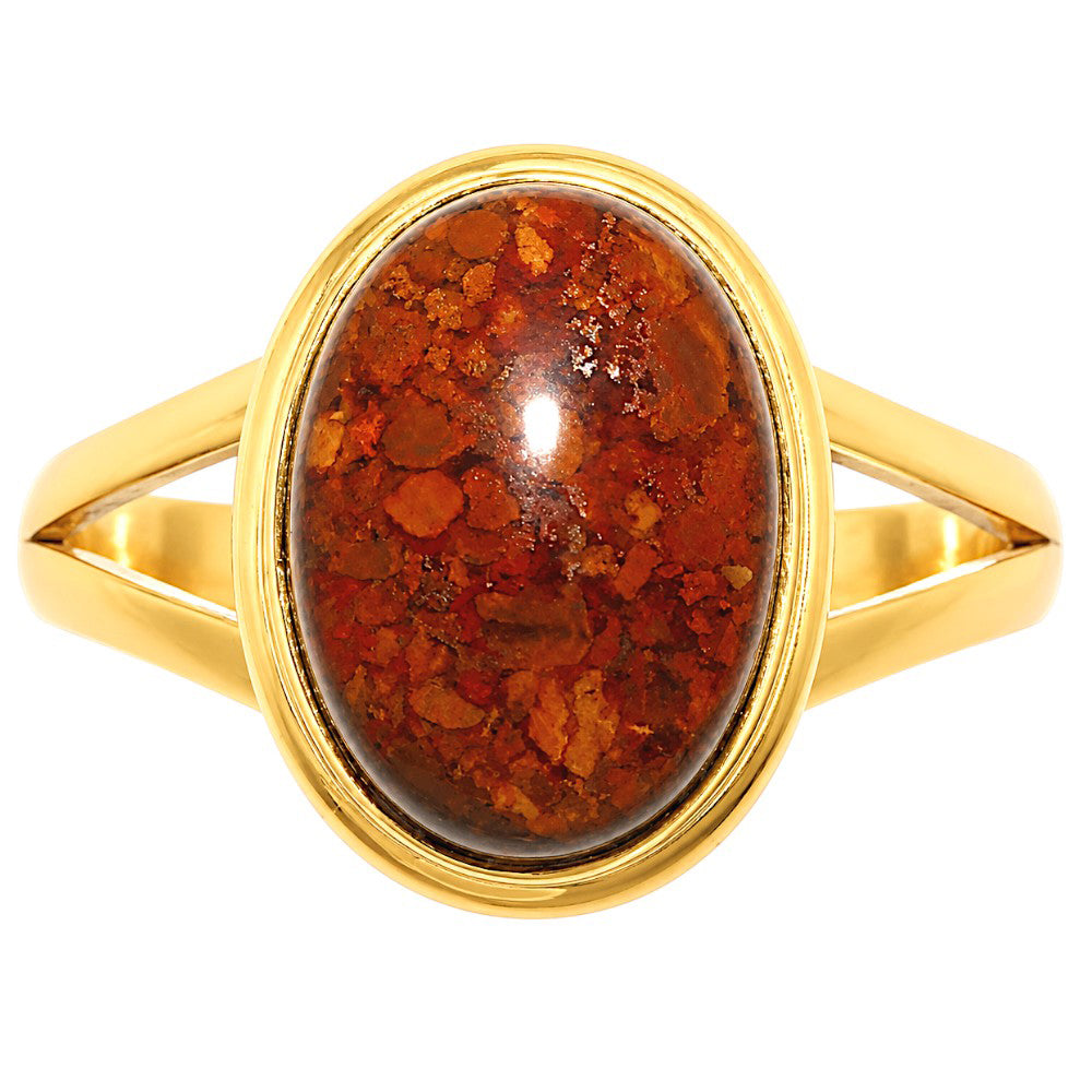Rare Cady Mountain Agate Ring size-10 RM-1008 TR01724