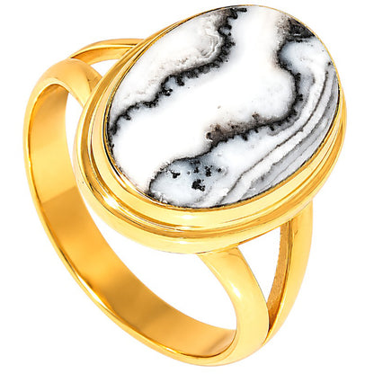 Prairie Agate Ring size-7 RM-1008 TR01727