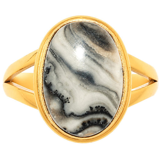 Prairie Agate Ring size-8 RM-1008 TR01729