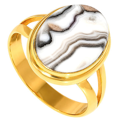 Prairie Agate Ring size-8.5 RM-1008 TR01730