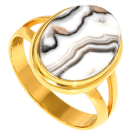 Prairie Agate Ring size-8.5 RM-1008 TR01730