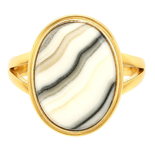 Prairie Agate Ring size-9 RM-1008 TR01731