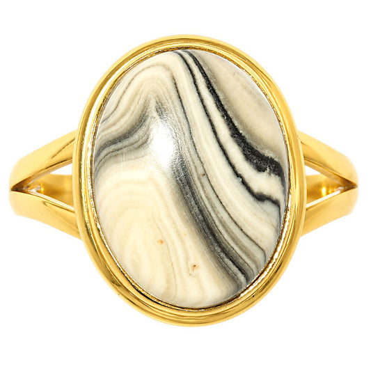 Prairie Agate Ring size-10 RM-1008 TR01733