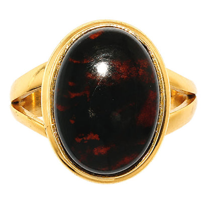Blood Stone Ring size-6 RM-1008 TR01734
