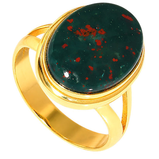 Blood Stone Ring size-8 RM-1008 TR01739