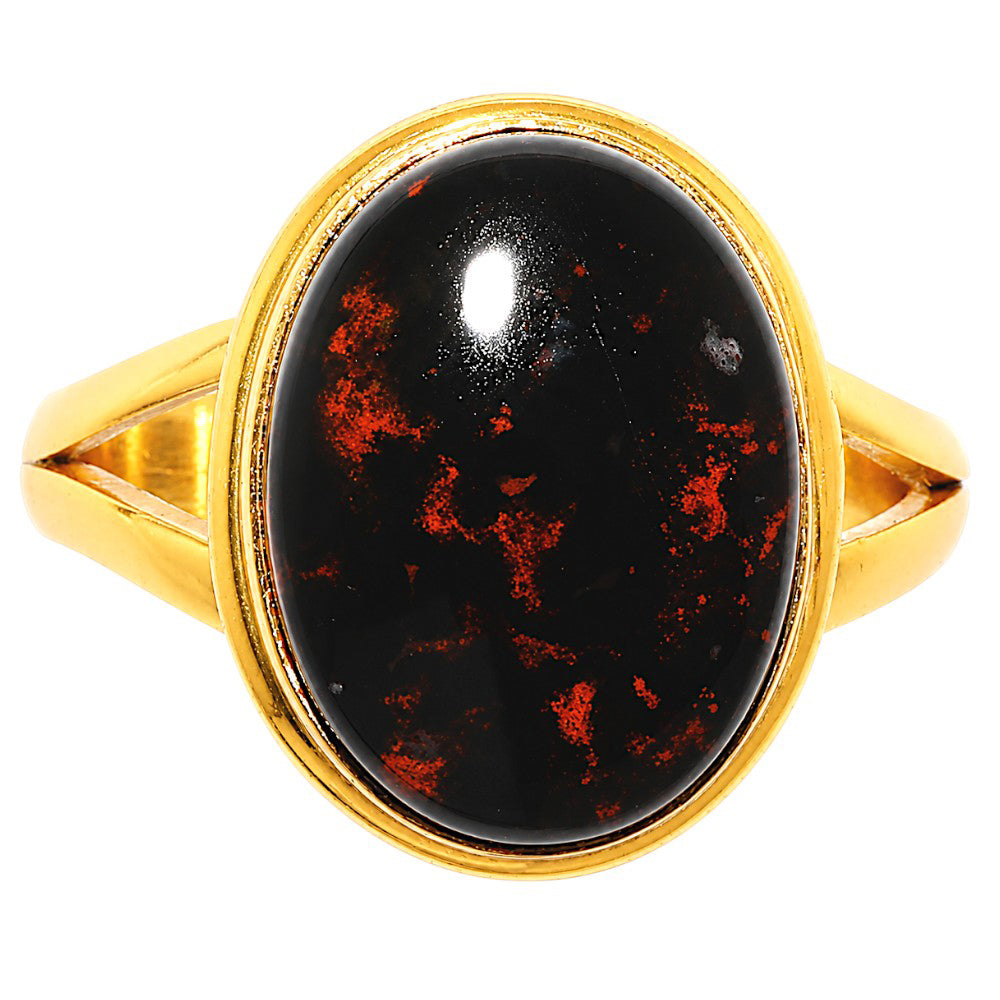Blood Stone Ring size-10 RM-1008 TR01744