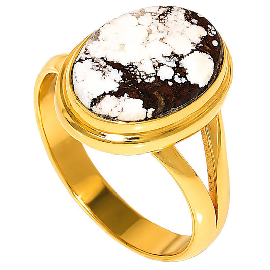 Wild Horse Jasper Ring size-8 RM-1008 TR01752