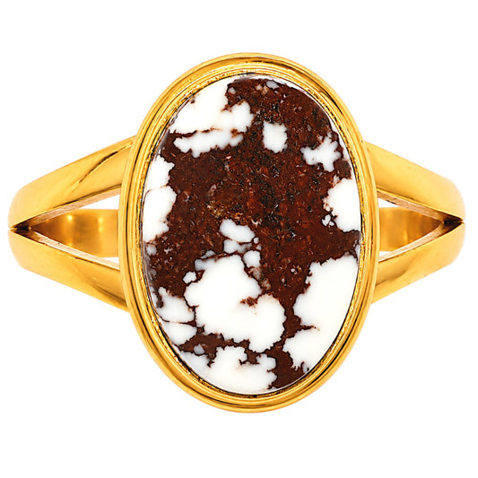 Wild Horse Jasper Ring size-10 RM-1008 TR01756