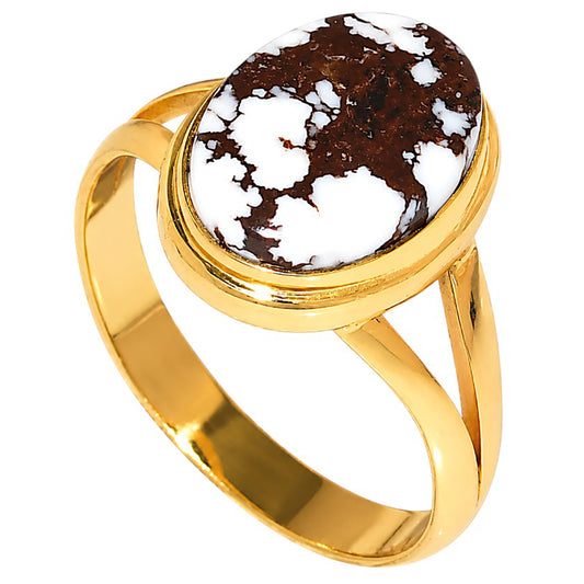 Wild Horse Jasper Ring size-10 RM-1008 TR01756