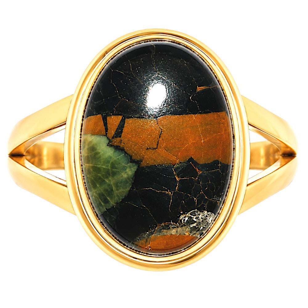 Ocean Jasper Ring size-7 RM-1008 TR01781