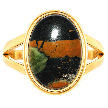 Ocean Jasper Ring size-7 RM-1008 TR01781