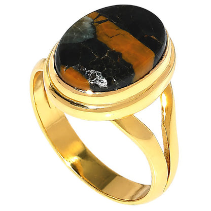 Ocean Jasper Ring size-7 RM-1008 TR01781