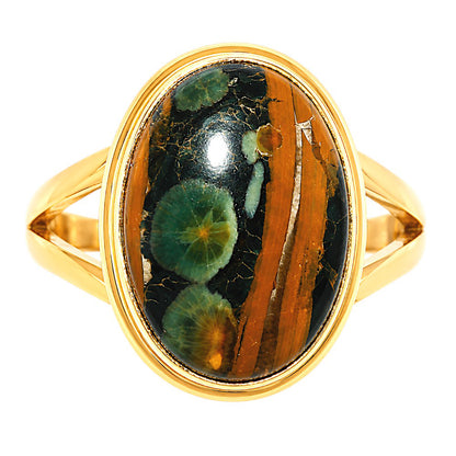 Ocean Jasper Ring size-8 RM-1008 TR01784