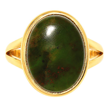 Chrome Chalcedony Ring size-8 RM-1008 TR01788