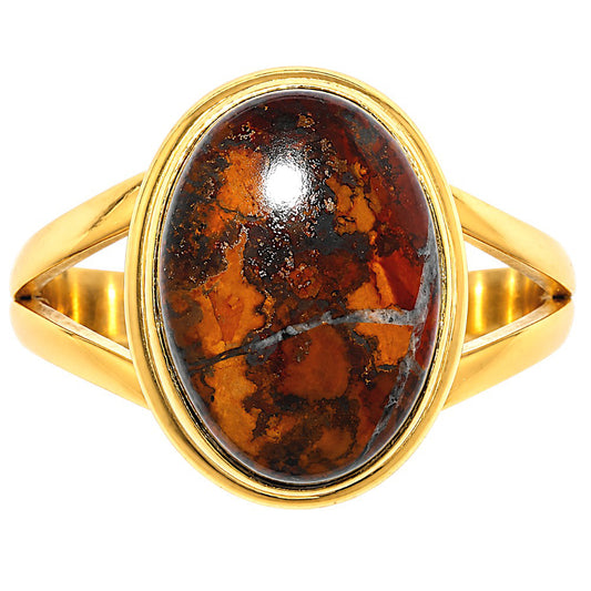 Rare Cady Mountain Agate Ring size-10 RM-1008 TR01790