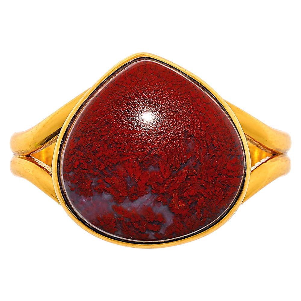 Red Moss Agate Ring size-10 RM-1002 TR01797