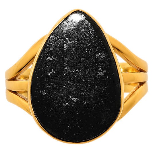 Nuummite Ring size-6 RM-1003 TR01800