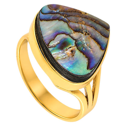 Abalone Shell Ring size-8 RM-1003 TR01803