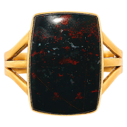 Blood Stone Ring size-9 RM-1003 TR01804