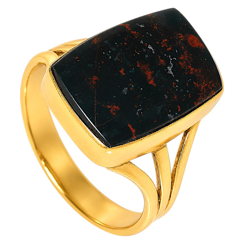 Blood Stone Ring size-9 RM-1003 TR01804
