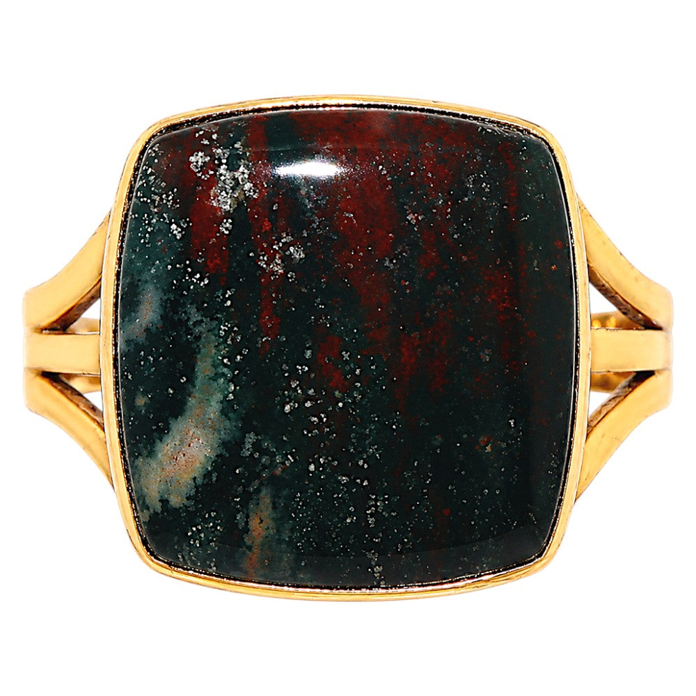 Blood Stone Ring size-10 RM-1003 TR01806