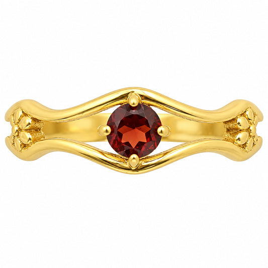 Hessonite Garnet Ring size-7 RM-1720 TR01816