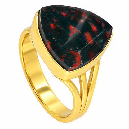 Blood Stone Ring size-7 R-1003 TR01861