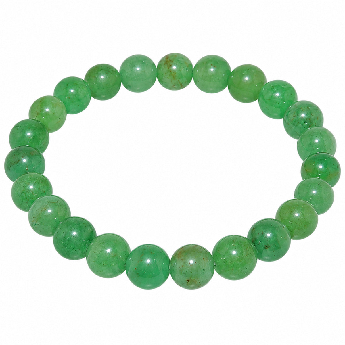 Natural Green Aventurine Unisex Bracelet for Luck, Prosperity & Positivity UBB1004_A