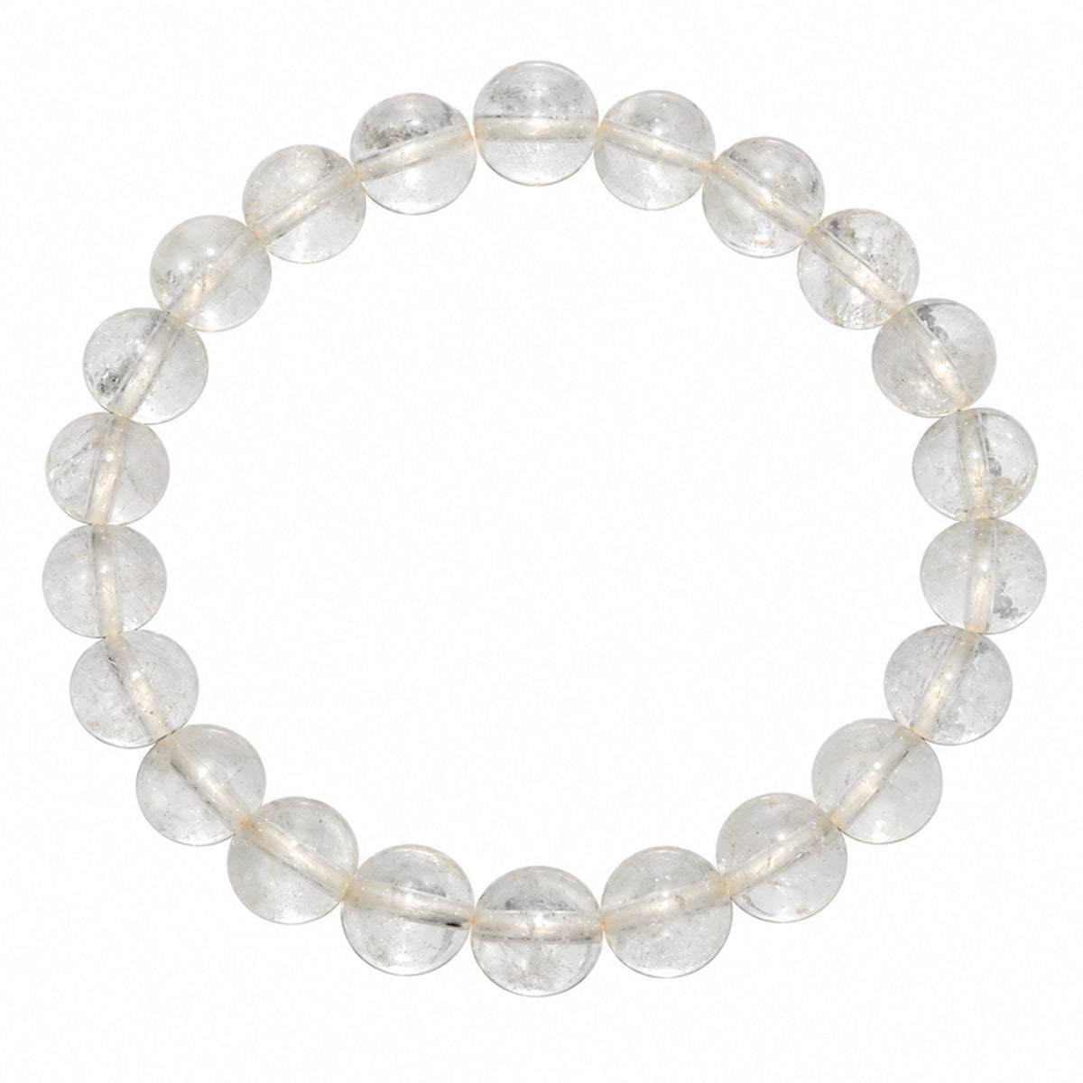 Natural Clear Quartz Unisex Bracelet for Clarity, Energy & Balance UBB1007_A