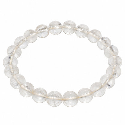 Natural Clear Quartz Unisex Bracelet for Clarity, Energy & Balance UBB1007_A