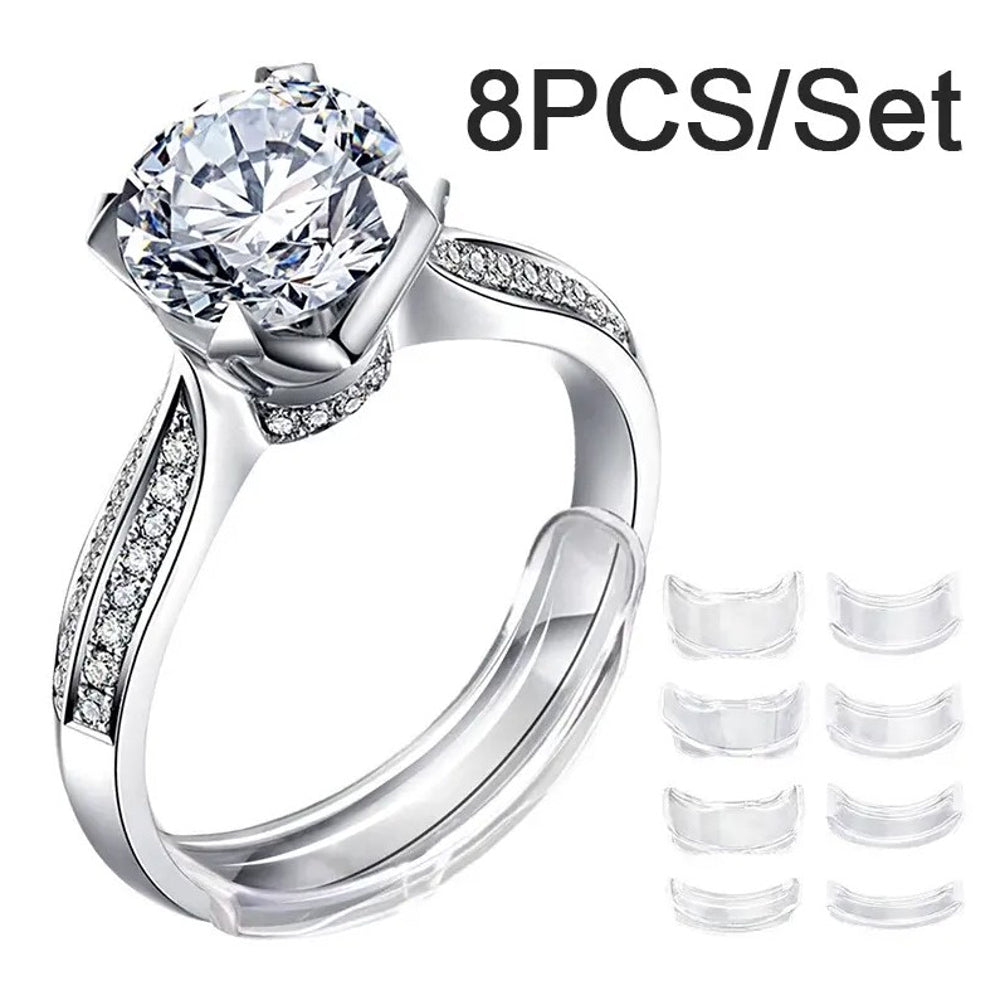Ring Sizer Adjuster for Loose Rings,8pcs ZA1005