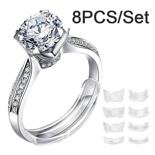 Ring Sizer Adjuster for Loose Rings,8pcs ZA1005