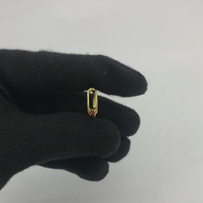 18K Gold Plated Garnet & Tourmaline Ring | Wholesale TGR1060 RM-1783