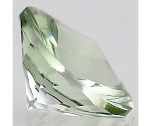 Natural Prasiolite (Green Amethyst) Round Shape 12X12x7.7 mm Loose Gemstone DG161GA, 12X12x7.7 mm