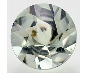 Natural Prasiolite (Green Amethyst) Round Shape 10X10x6.7 mm Loose Gemstone DG162GA, 10X10x6.7 mm