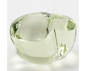 Natural Prasiolite (Green Amethyst) Flower Shape 12X12x9 mm Loose Gemstone DG163GA, 12X12x9 mm