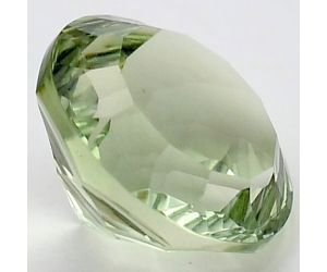 Natural Prasiolite (Green Amethyst) Round Shape Loose Gemstone DG165GA, 12X12x8 mm