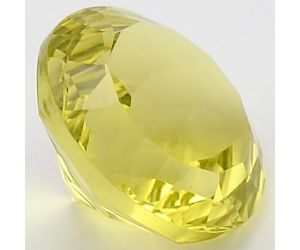 Natural Lemon Quartz Round Shape Loose Gemstone DG165LT, 12X12x8 mm