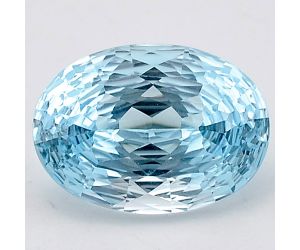Natural Sky Blue Topaz Oval Shape Loose Gemstone DG166SY, 10X14x6.5 mm