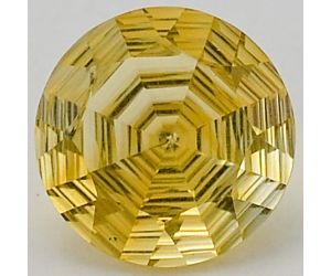 Natural Citrine Round Shape Loose Gemstone DG167CT, 12X12x8 mm