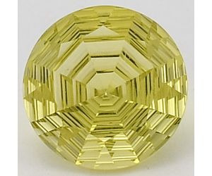 Natural Lemon Quartz Round Shape Loose Gemstone DG167LT, 12X12x8 mm