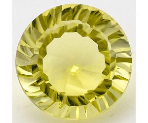 Natural Lemon Quartz Round Shape Loose Gemstone DG169LT, 12X12x8 mm