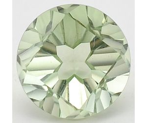 Natural Prasiolite (Green Amethyst) Round Shape Loose Gemstone DG170GA, 12X12x8 mm