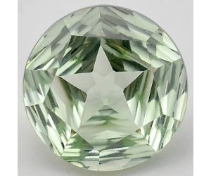 Natural Prasiolite (Green Amethyst) Round Shape Loose Gemstone DG175GA, 12X12x8 mm