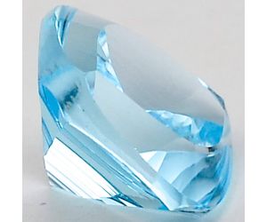 Natural Sky Blue Topaz Cushion Shape Loose Gemstone DG185SY, 11X11x7.7 mm
