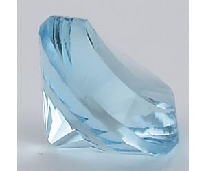 Natural Sky Blue Topaz Round Shape Loose Gemstone DG191SY, 12X12x8 mm