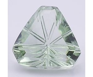 Natural Prasiolite (Green Amethyst) Fancy Shape Loose Gemstone DG193GA, 12X12x8 mm